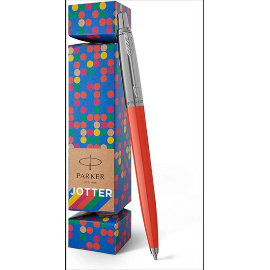 Химикалка Parker Jotter Orig Gifting Cracker Vermilion/30398