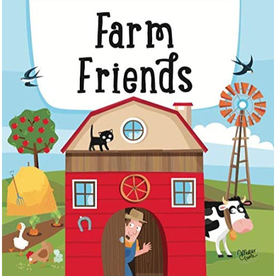 Пъзел Sassi с книжка Farm Friends 30 части