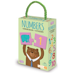 Пъзел Sassi с книжка Numbers Пъзел Sassi с книжка Numbers