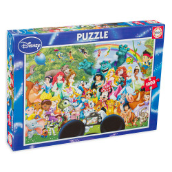 Пъзел Educa от 1000 части - Чудният свят на Disney Пъзел Educa от 1000 части - Чудният свят на Disney