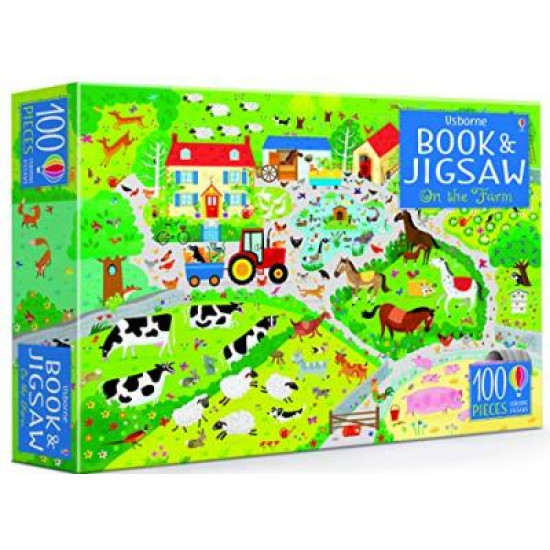 Пъзел с книжка Jigsaw On the Farm