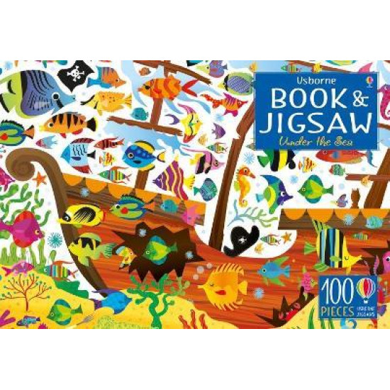 Пъзел с книжка Jigsaw Under the Sea