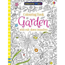 Colouring Book Garden with Rub Downs