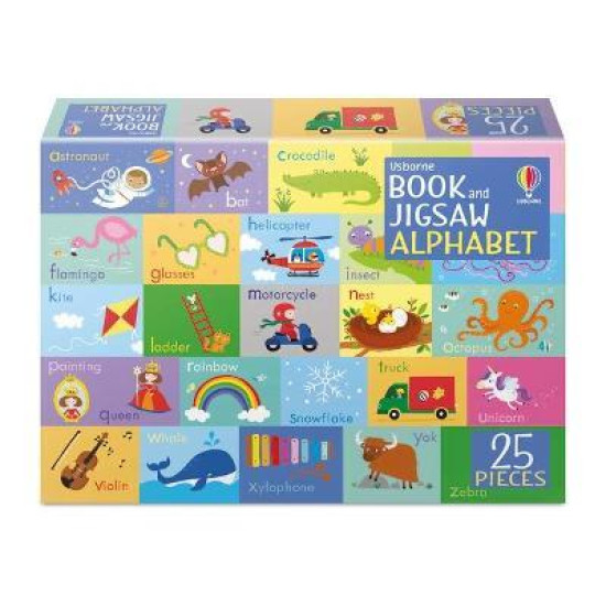 Пъзел с книжка Jigsaw Alphabet