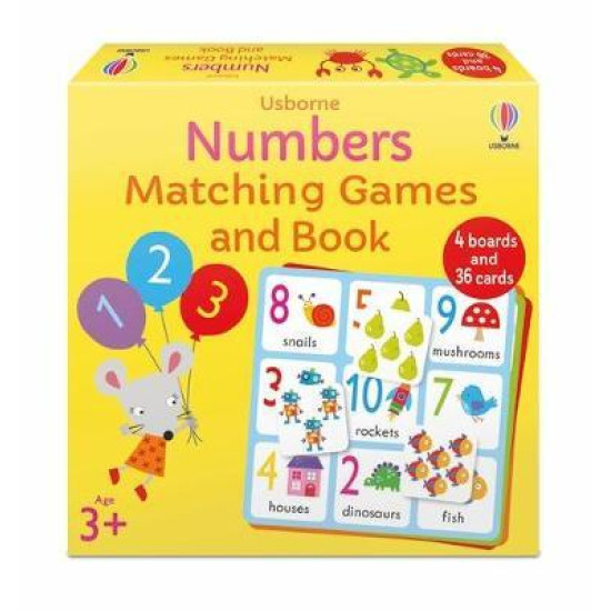 Numbers Matching Games and Book