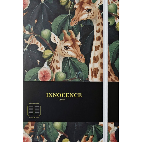 Бележник с ластик INNOCENCE - жирафи | A&T Publishers