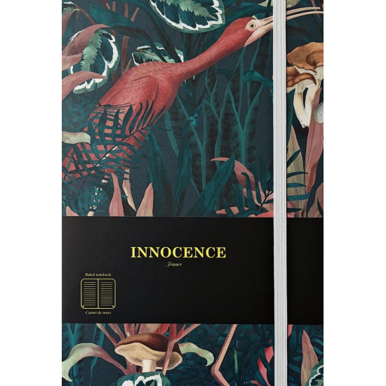 Бележник с ластик INNOCENCE - ибис | A&T Publishers