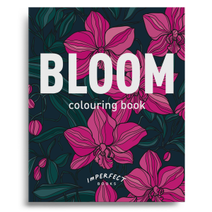 Книга за оцветяване Bloom с 15 флорални илюстрации