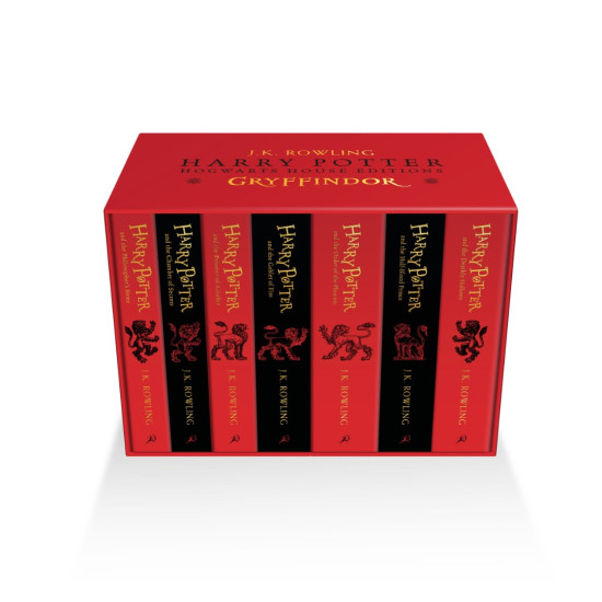 Harry Potter Gryffindor House Edition Paperback Box Set