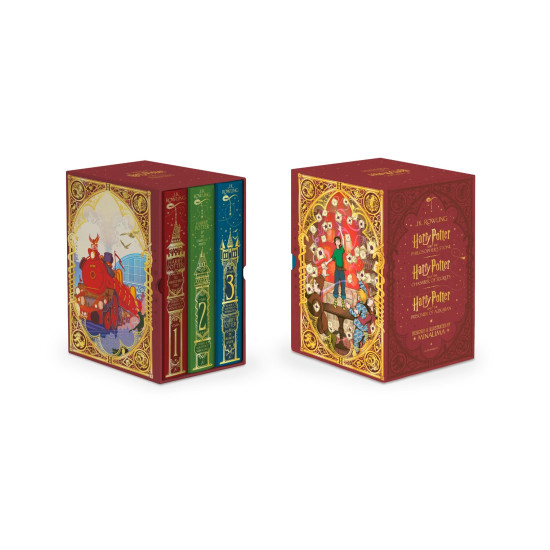 Harry Potter 1-3 Box Set: MinaLima Edition | Дж. К. Роулинг