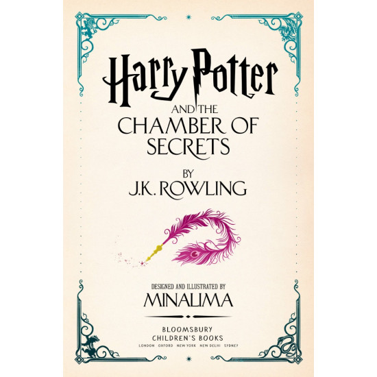 Harry Potter and the Chamber of Secrets - book 2 (MinaLima Edition) | Дж. К. Роулинг