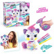 Творчески комплект Canal Toys Airbrush plush - Плюшена играчка за оцветяване, Коте | Игри и играчки