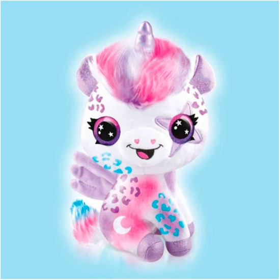 Творчески комплект Canal Toys Airbrush plush - Плюшена играчка за оцветяване, Светещ еднорог | Игри и играчки