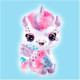 Творчески комплект Canal Toys Airbrush plush - Плюшена играчка за оцветяване, Светещ еднорог | Игри и играчки