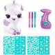 Творчески комплект Canal Toys Airbrush plush - Плюшена играчка за оцветяване, Светещ еднорог | Игри и играчки