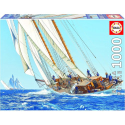 Пъзел Educa от 1000 части - Платноходка