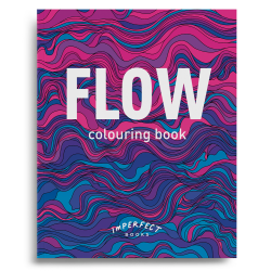Kнига за оцветяване FLOW с 15 абстрактни илюстрации
