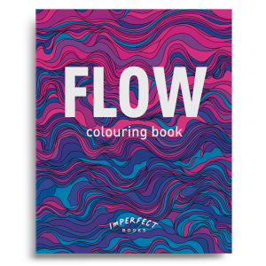Kнига за оцветяване FLOW с 15 абстрактни илюстрации