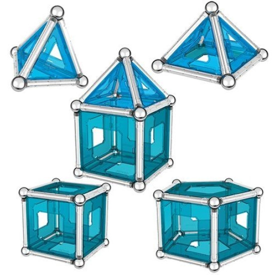 Магнитен конструктор Geomag - Pro-L Panels, 50 части | Игри и играчки