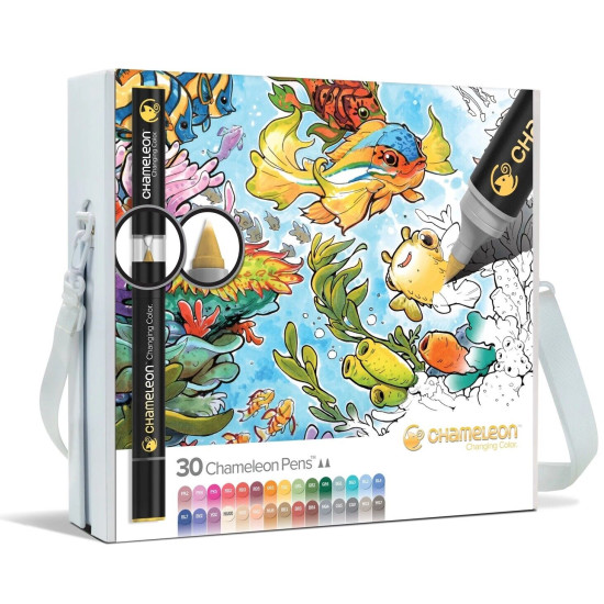 Комплект 30 броя маркери Chameleon Complete Me Set | Изкуство и художествени материали
