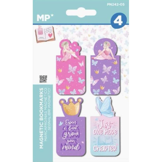 Комплект магнитни книгоразделители MP - Fairy, 4 броя | Аксесоари за четене