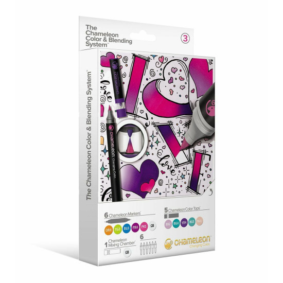 Комплект маркери Chameleon Colour & Blending System #3 | Изкуство и художествени материали