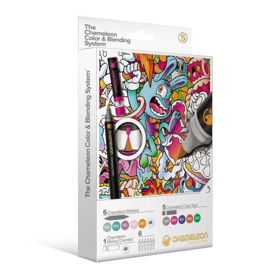 Комплект маркери Chameleon Colour & Blending System #5 | Изкуство и художествени материали