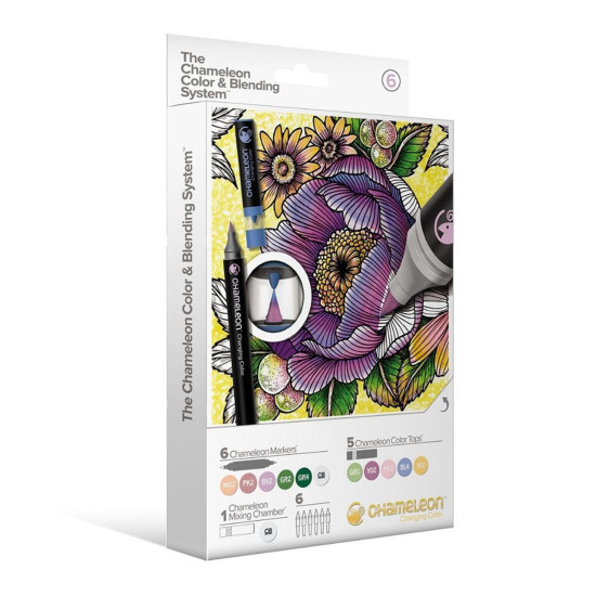 Комплект маркери Chameleon Colour & Blending System #6 | Изкуство и художествени материали