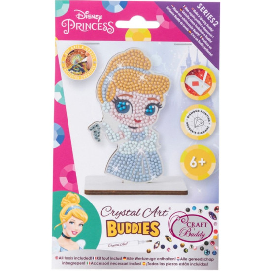 Диамантена фигурка Craft Buddy - Пепеляшка | Disney