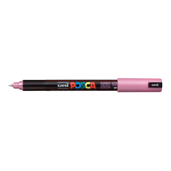 Маркер акрилен Posca PC - 1MR Extra Fine Met. Pink | Изкуство и художествени материали