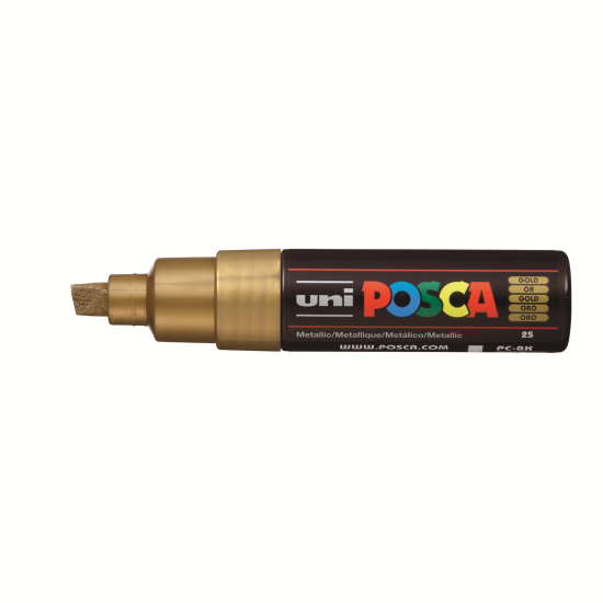 Маркер акрилен Posca PC -8K 8 mm Gold | Изкуство и художествени материали