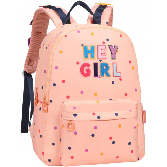 Ученическа раница Marshmallow Hey Girl Coral | Marshmallow