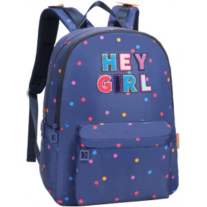 Ученическа раница Marshmallow Hey Girl Navy