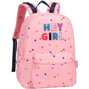Ученическа раница Marshmallow Hey Girl Pink