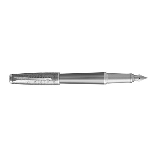 Писалка Parker Royal Urban Fountain Premium Powdered Silver CT