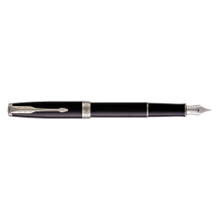 Писалка Parker Royal Fountain Pen Sonnet Lacquered Black CT
