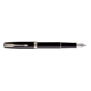 Писалка Parker Royal Fountain Pen Sonnet Lacquered Black CT