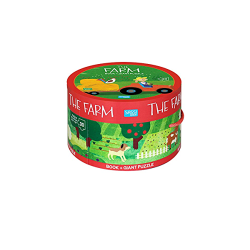 Пъзел Sassi с книжка 30 части The Farm
