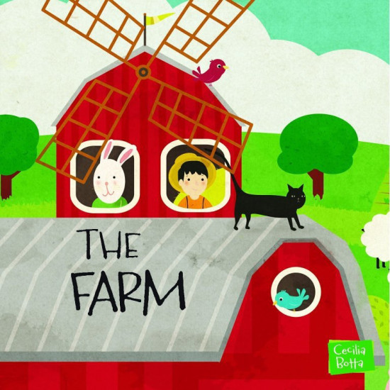 Пъзел Sassi с книжка 30 части The Farm | SASSI