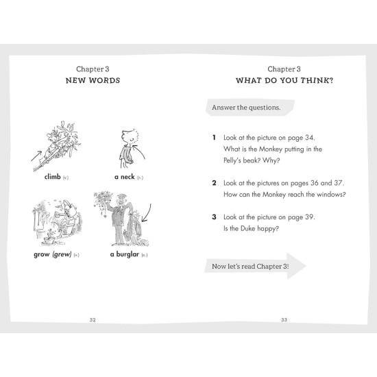 Roald Dahl The Giraffe and the Pelly and Me - Penguin Readers Level 1, A1 | Роалд Дал