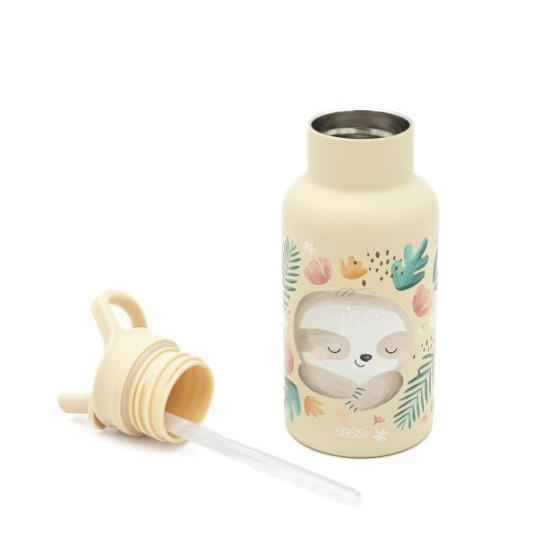 Бутилка за вода Sassi Gnawy The Sloth - 500 ml | Кутии за храна и бутилки