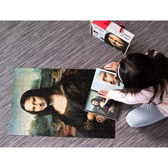 Пъзел Sassi с книжка Leonardo Da Vinci 300 части | SASSI