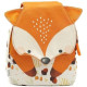 Раница за детска градина Sassi Crunchy The Fox - 1 отделение, мини | SASSI