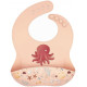 Силиконов лигавник Sassi - Slurpy The Octopus, розов | Аксесоари за хранене