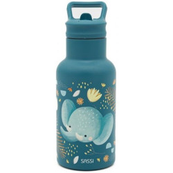 Термо бутилка за вода Sassi Chewy The Elephant - 350 ml