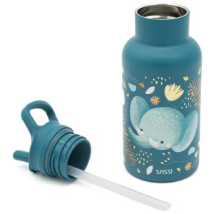 Термо бутилка за вода Sassi Chewy The Elephant - 350 ml