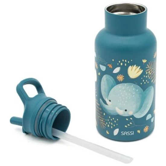 Термо бутилка за вода Sassi Chewy The Elephant - 350 ml | Кутии за храна и бутилки