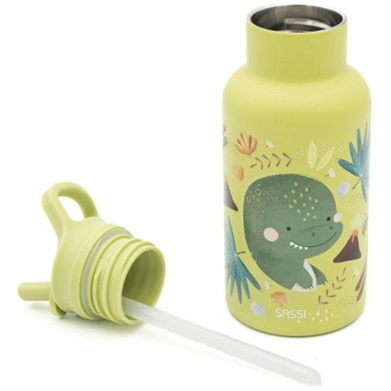 Термо бутилка за вода Sassi Cracky The Dinosaur - 350 ml | Кутии за храна и бутилки