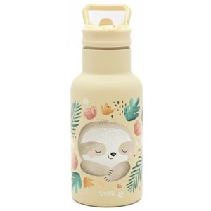 Термо бутилка за вода Sassi Gnawy The Sloth - 350 ml