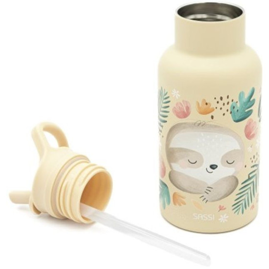 Термо бутилка за вода Sassi Gnawy The Sloth - 350 ml